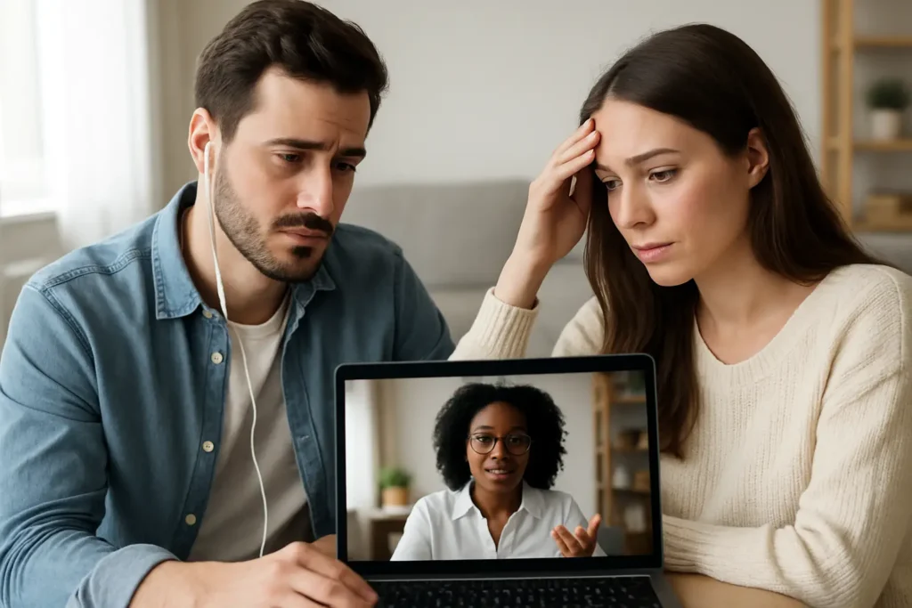 Couple à distance: la thérapie en ligne aide-t-elle?