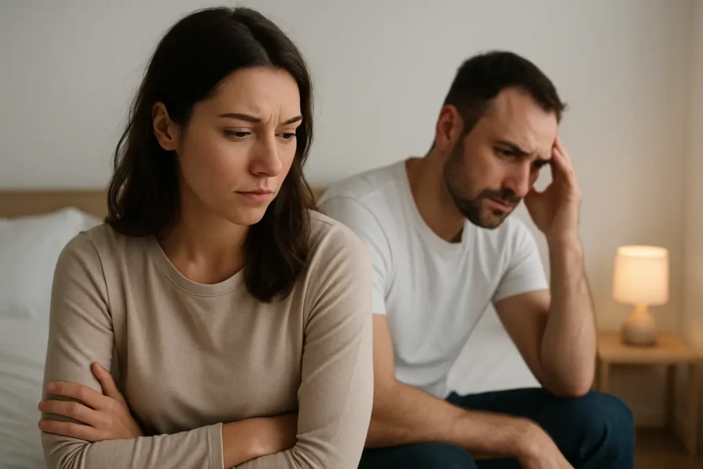 Frustrations sexuelles en couple: que faire?