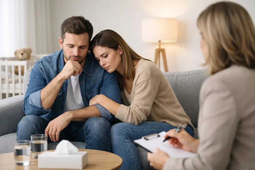 Faire une thérapie de couple après bébé ?