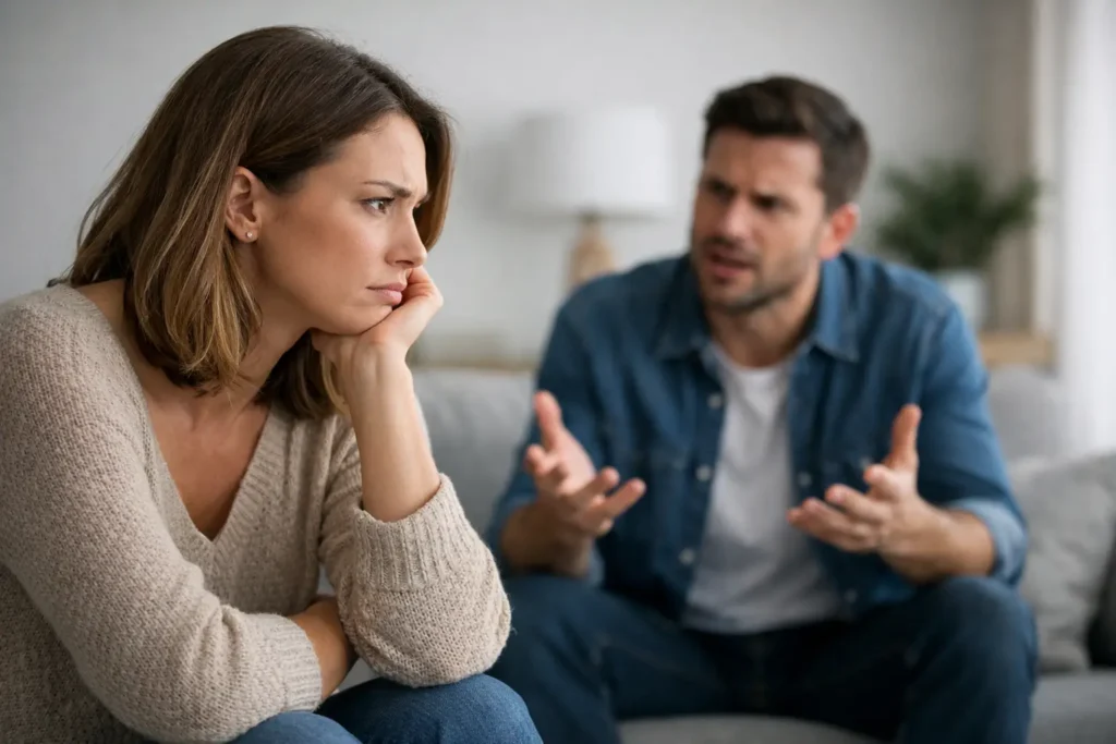 Gérer les reproches constants dans le couple