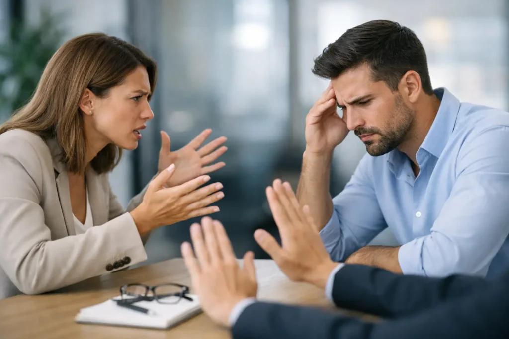 Désamorcer une dispute avant l’escalade