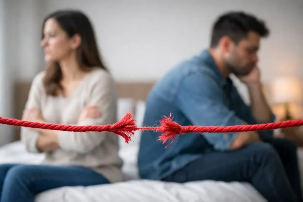 Signes de rupture de lien dans le couple