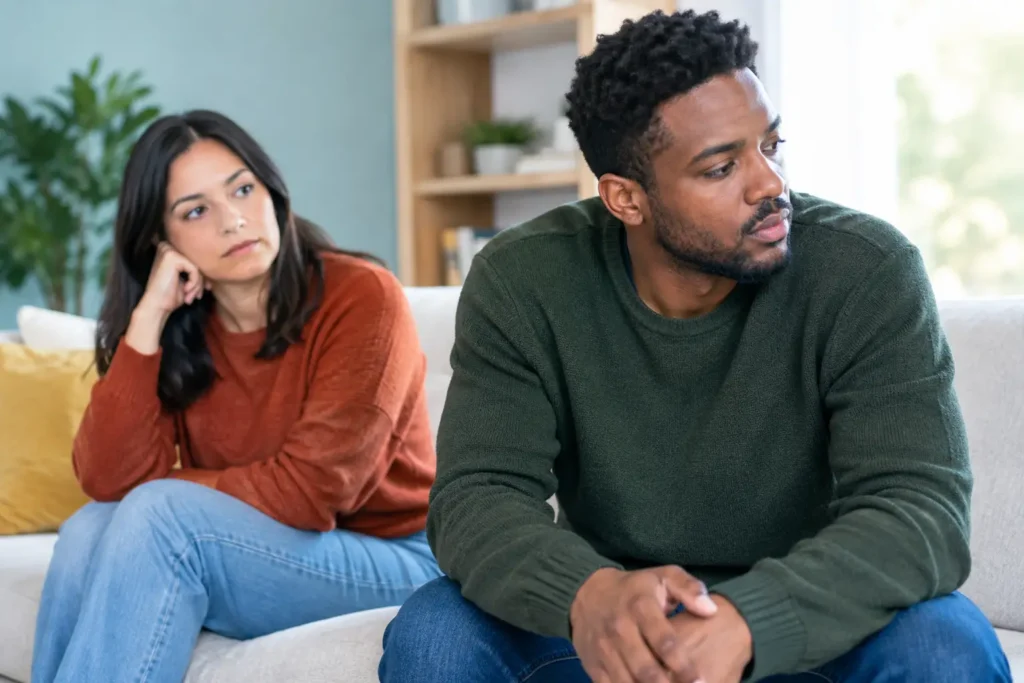 Attachement évitant en couple : sortir du retrait